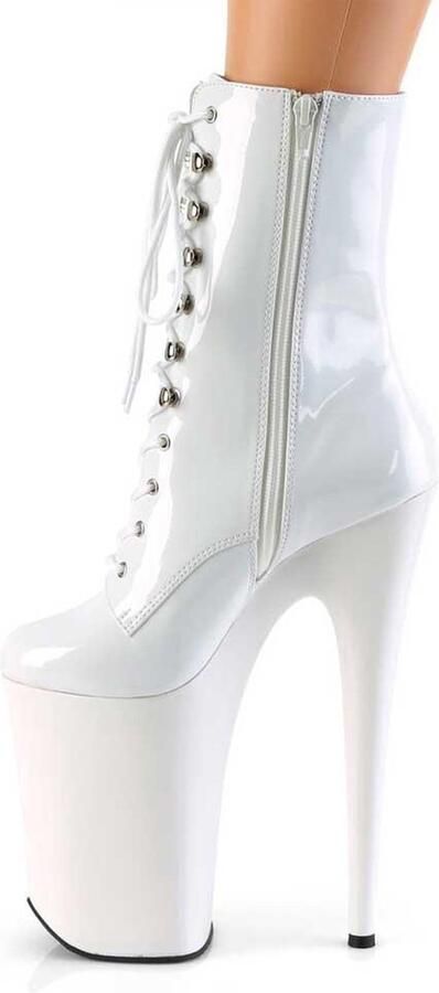 Pleaser Plateau Laarzen Paaldans schoenen 39 Shoes INFINITY 1020 Paaldans schoenen Wit - Foto 2