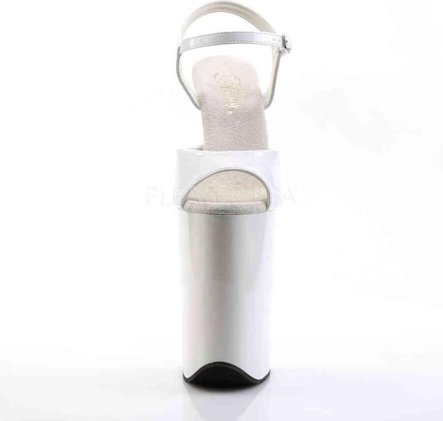 Pleaser Sandaal met enkelband Paaldans schoenen 36 Shoes INFINITY 909 Paaldans schoenen Wit