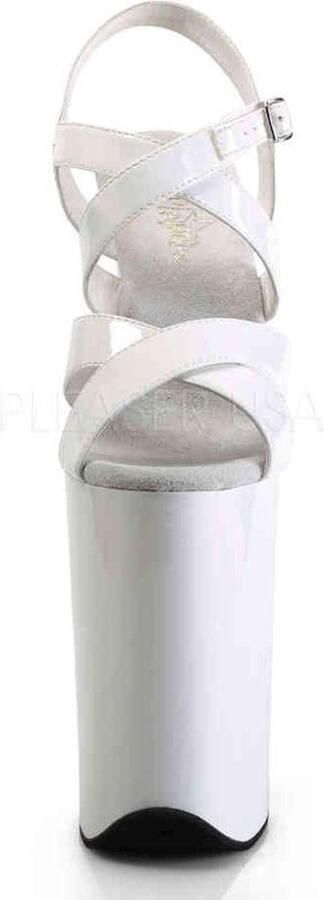 Pleaser Sandaal met enkelband Paaldans schoenen 35 Shoes INFINITY 997 Paaldans schoenen Wit - Foto 2
