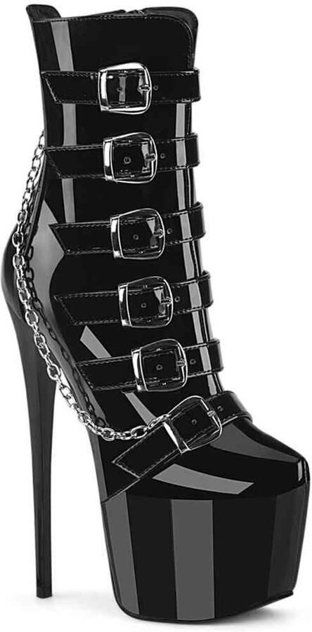 Pleaser JUBILANT-1015 Plateau Laarzen 44 Shoes Zwart
