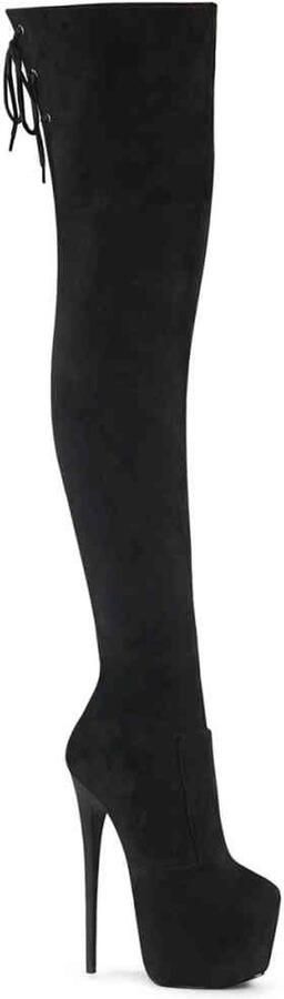 Pleaser JUBILANT-3007FS Plateau overknee Laarzen 38 Shoes Zwart