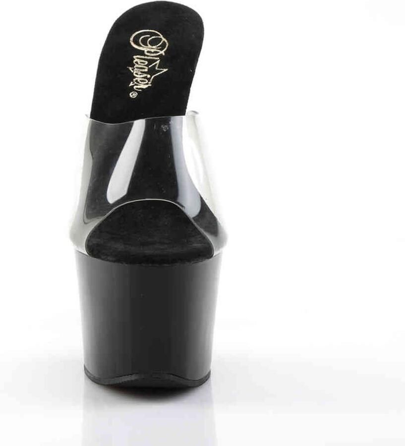 Pleaser Muiltjes 35 Shoes SKY 301 Paaldans schoenen Zwart Transparant - Foto 3