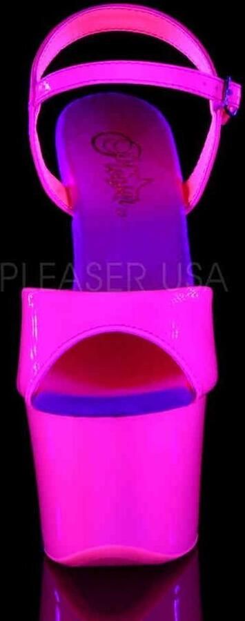 Pleaser Sandaal met enkelband Paaldans schoenen 39 Shoes SKY 309UV Paaldans schoenen Roze - Foto 2