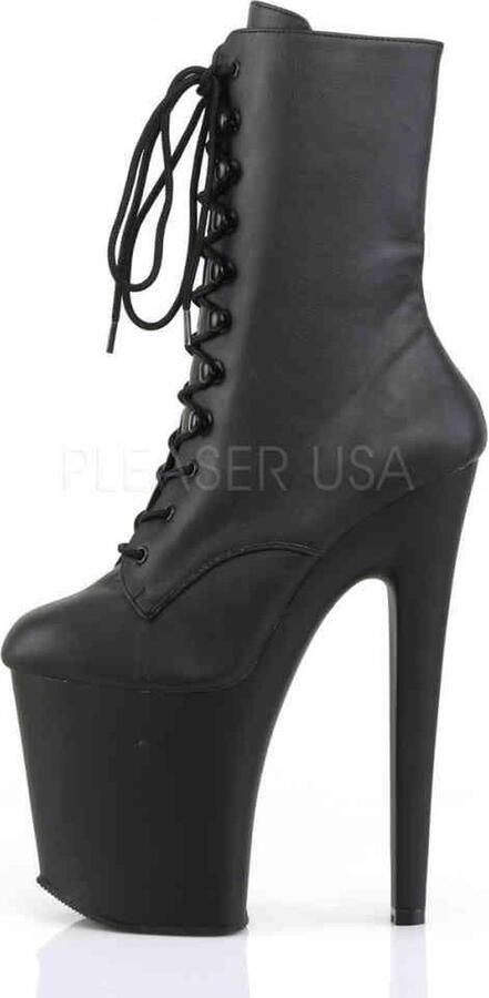 Pleaser Plateau Laarzen Paaldans schoenen 35 Shoes XTREME 1020 Paaldans schoenen Zwart
