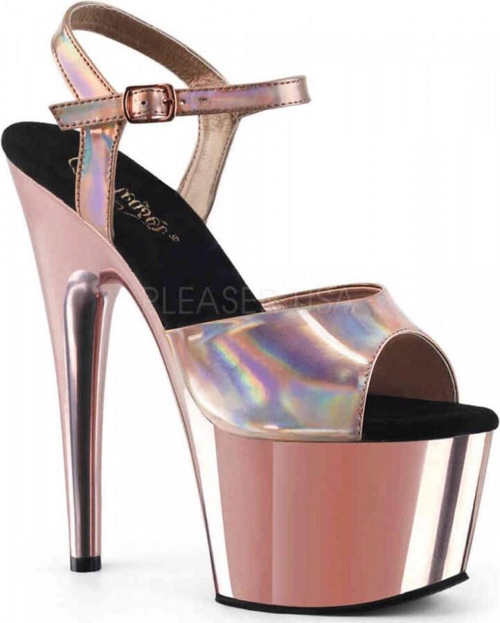 pleaser Sandaal met enkelband 40 Shoes ADORE 709HGCH Roze