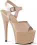 Pleaser Sandaal met enkelband 42 Shoes ADORE 708N Creme - Thumbnail 1