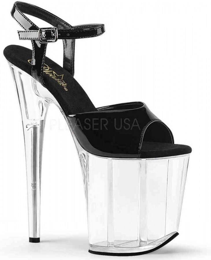 Pleaser Sandaal met enkelband Paaldans schoenen 35 Shoes FLAMINGO 809 Paaldans schoenen Zwart