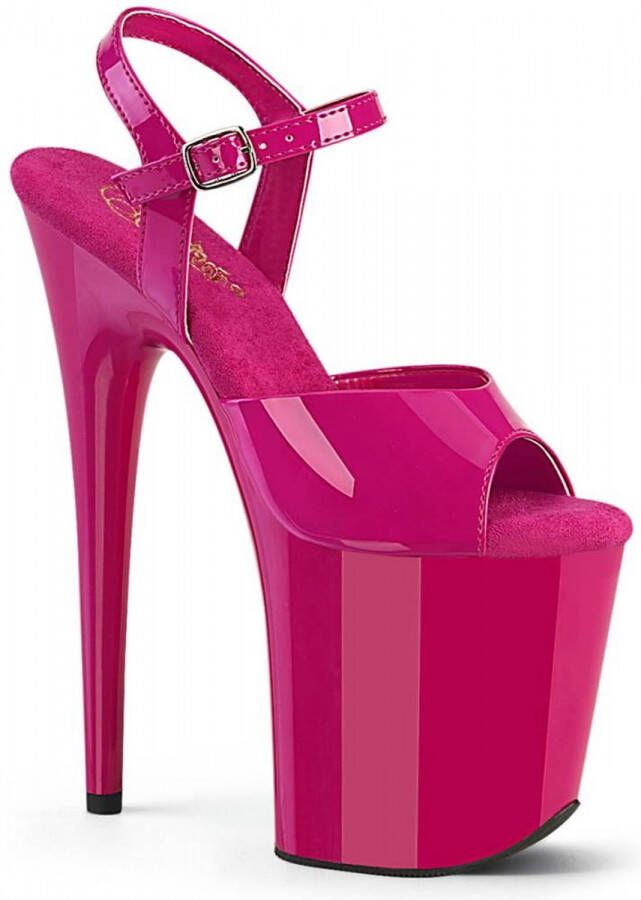 Pleaser Sandaal met enkelband Paaldans schoenen 39 Shoes FLAMINGO 809 Roze