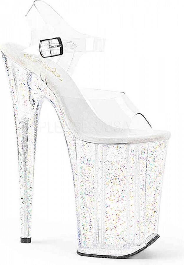 Pleaser Sandaal met enkelband Paaldans schoenen 35 Shoes INFINITY 908MG Paaldans schoenen Zwart