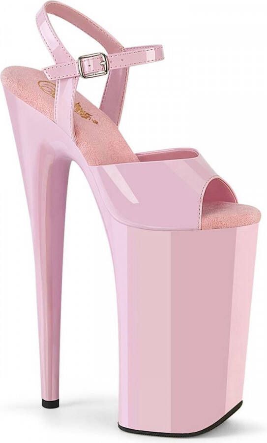 pleaser Sandaal met enkelband Paaldans schoenen 38 Shoes BEYOND 009 Roze