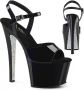 Pleaser Sandaal met enkelband Paaldans schoenen 41 Shoes SKY 309CRS Paaldans schoenen Zwart - Thumbnail 1