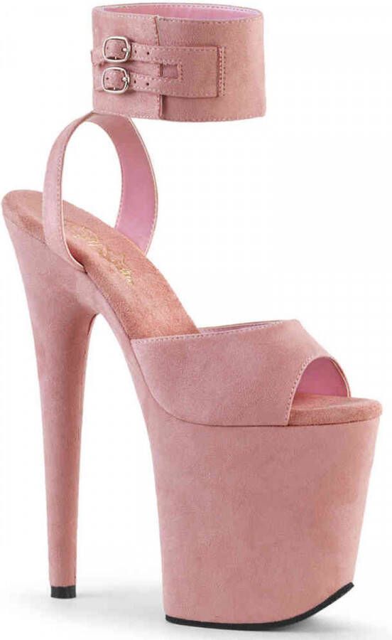 Pleaser Sandaal met enkelband Paaldans schoenen 44 Shoes FLAMINGO 891 Paaldans schoenen Roze