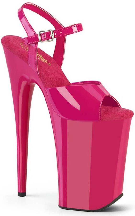 pleaser Sandaal met enkelband Paaldans schoenen INFINITY-909 Roze