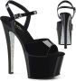 Pleaser Sandaal met enkelband Paaldans schoenen 37 Shoes SKY 309CRS Paaldans schoenen Zwart - Thumbnail 1