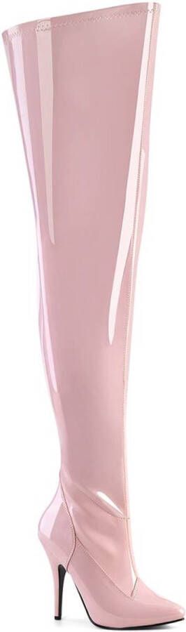 pleaser SEDUCE-3000WC Plateau overknee Laarzen 36 Shoes Roze