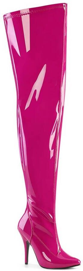 pleaser SEDUCE-3000WC Plateau overknee Laarzen 37 Shoes Roze