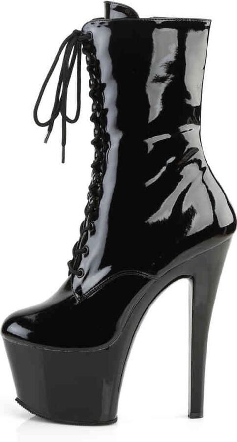 Pleaser shoes Pleaser SKY-1020 Plateau Laarzen Paaldans schoenen Paaldans schoenen 36 Shoes Zwart - Foto 3