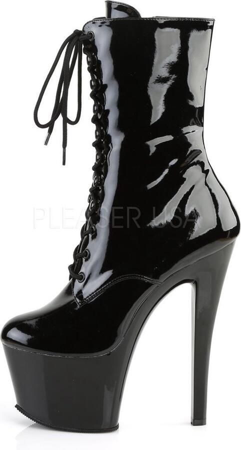 Pleaser shoes Pleaser SKY-1020 Plateau Laarzen Paaldans schoenen Paaldans schoenen 37 Shoes Zwart - Foto 3
