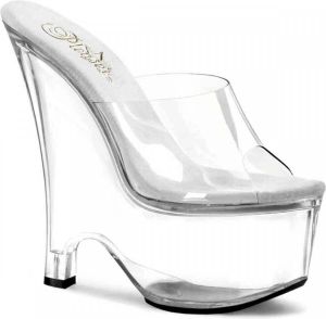 Pleaser Sleehakken 37 Shoes BEAU 601 Transparant Wit