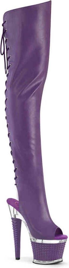 pleaser SPECTATOR-3030 Plateau overknee Laarzen 36 Shoes Paars