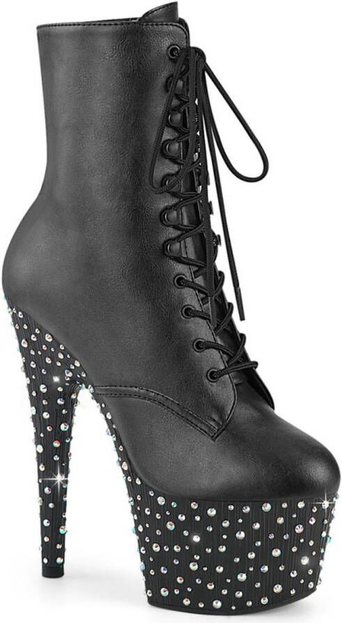 Pleaser STARDANCE-1020 Plateau Laarzen 44 Shoes Zwart