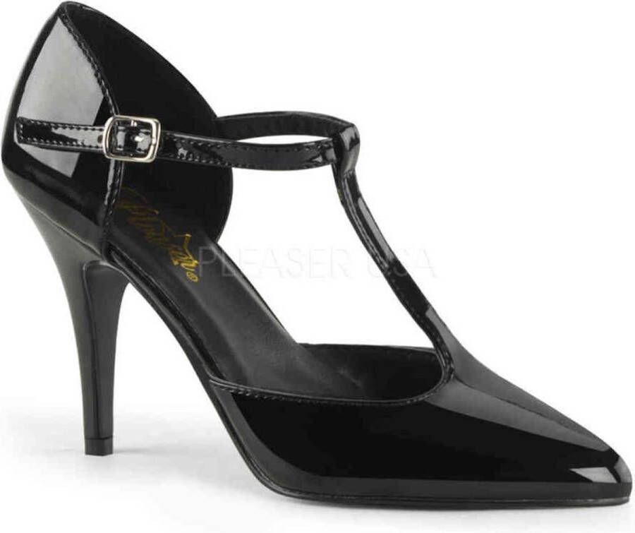 pleaser VANITY-415 4 T-Strap D'Orsay Style Pump