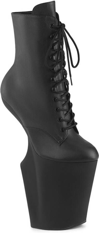 Pleaser WORSHIP-1020 Plateau Laarzen Paaldans schoenen 41 Shoes Zwart