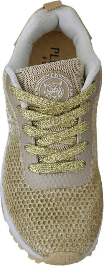 Plein Sport Gouden Polyester Gretel Sport Sneakers Yellow Dames