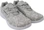 Plein Sport Silver Polyester Runner Joice Sneakers Shoes Grijs - Thumbnail 1