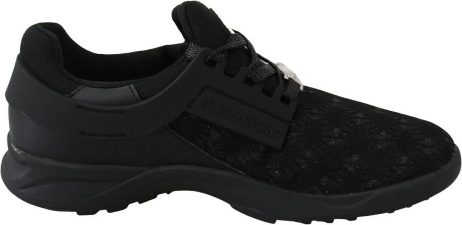 Plein Sport Zwarte Polyester Runner Beth Sport Sneakers Black Dames