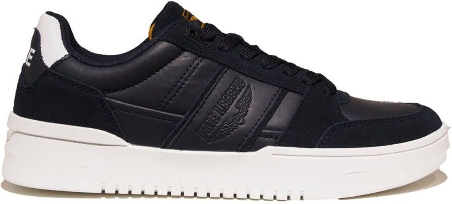PME Legend Brycepoint Sneakers blauw Imitatieleer