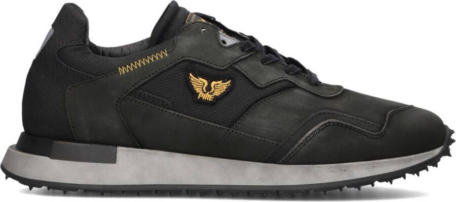 PME Legend Zwarte Lage Top Leren Sneakers Black Heren