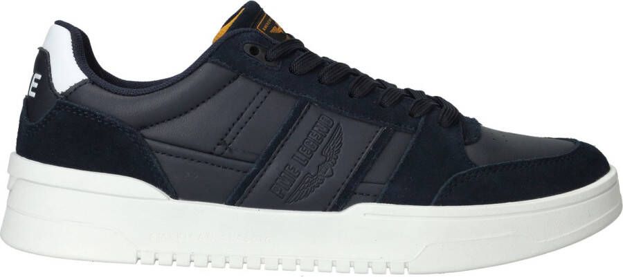 PME Legend Brycepoint Sneakers blauw Imitatieleer