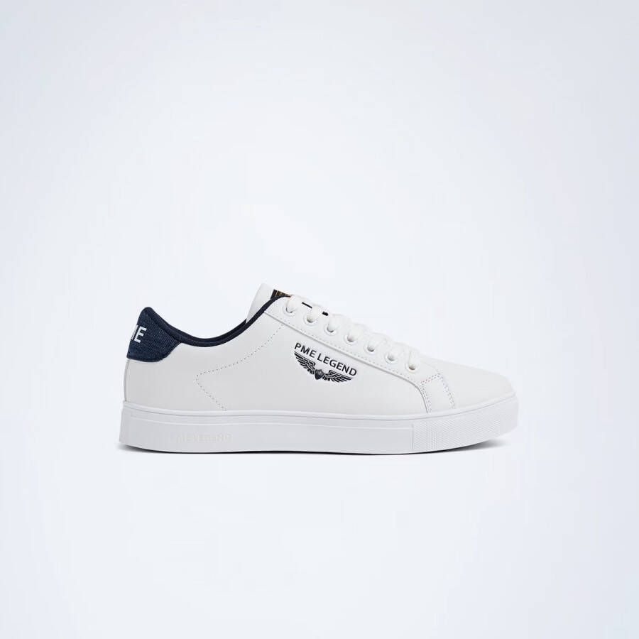 PME Legend Carior Lage sneakers Leren Sneaker Heren Wit - Foto 3