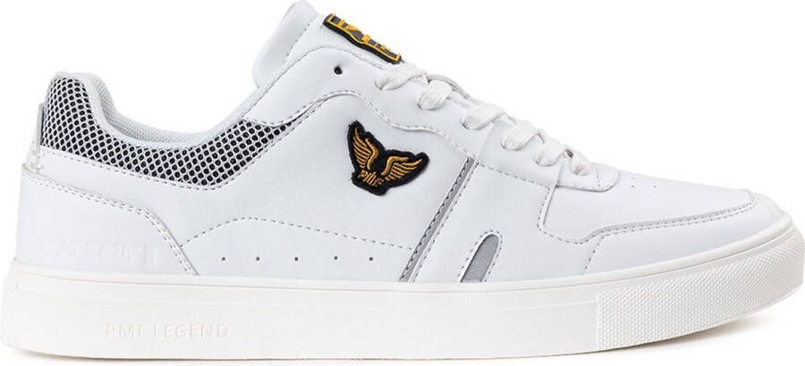 PME Legend Craftler Veterschoenen Laag wit
