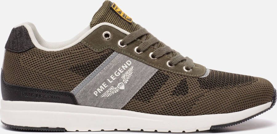 PME Legend Dornierer Sneakers groen Textiel