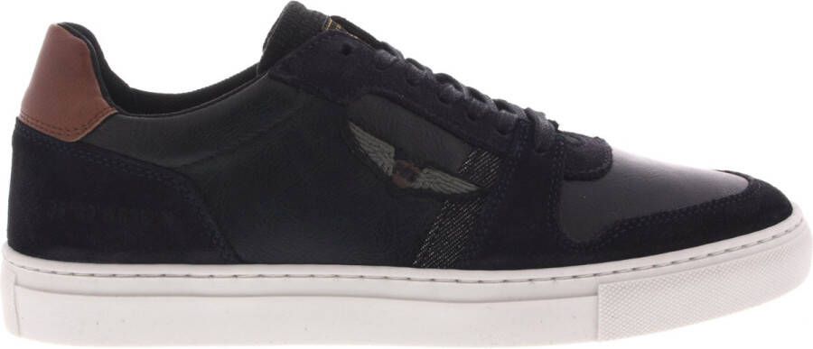 PME Legend Fletchman Lage sneakers Leren Sneaker Heren Blauw