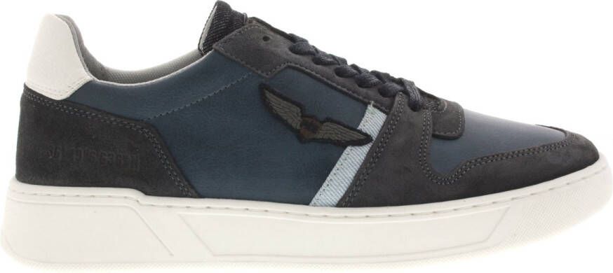 PME Legend Freightman Sneakers blauw Imitatieleer Heren