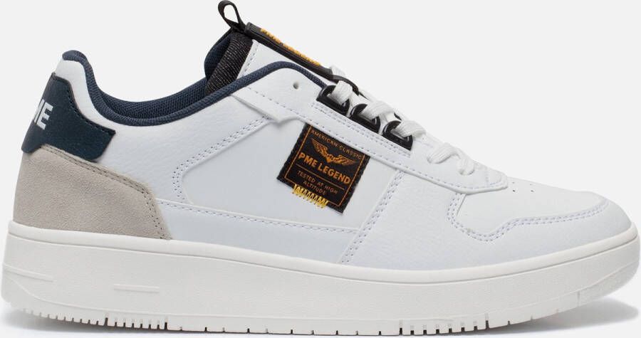 PME Legend Gobbler Lage sneakers Leren Sneaker Wit - Foto 3