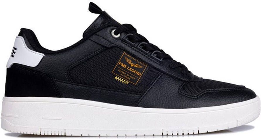 PME Legend Gobbler zwart wit sneakers heren (PBO2402250-999)