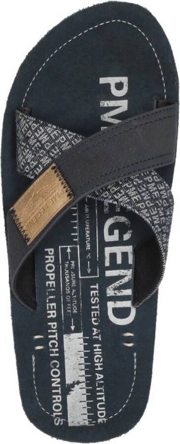 PME Legend Blauwe Zomer Slippers voor Mannen Blue Heren - Foto 3