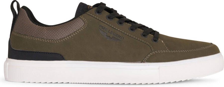 PME Legend Heren Sneakers Apron Army Green Bruin