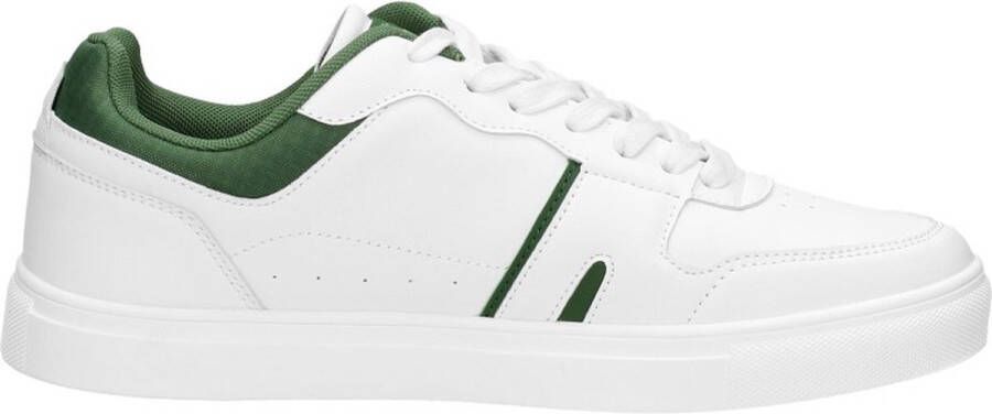 PME Legend Sneakers Craftler Sportsleather Ripstop White Green(PBO2203160 901 ) - Foto 4