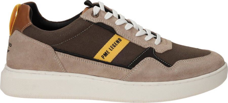 PME Legend Heren Sneakers Deltar Espresso Beige