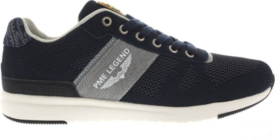 PME Legend Heren Sneakers Dornierer Navy Donkerblauw