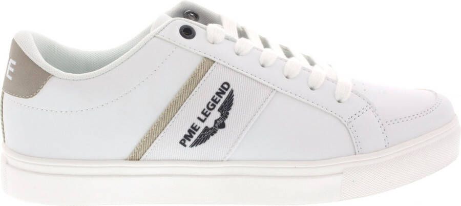 PME Legend Heren Sneakers Eclipse White Sand Wit