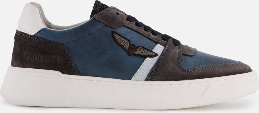 PME Legend Blauwe Leren Sneakers voor Heren Blauw Heren - Foto 3