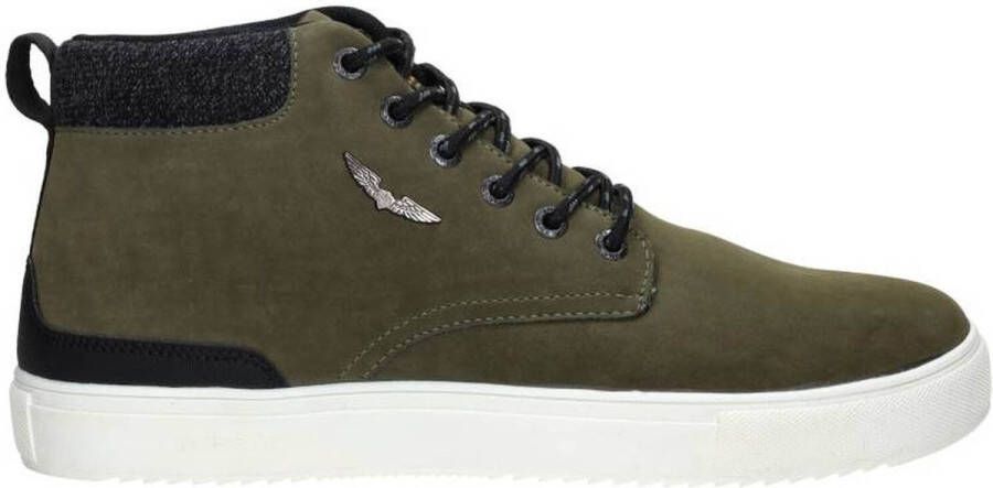 PME Legend Heren Sneakers Lexing-T Khaki Groen - Foto 4