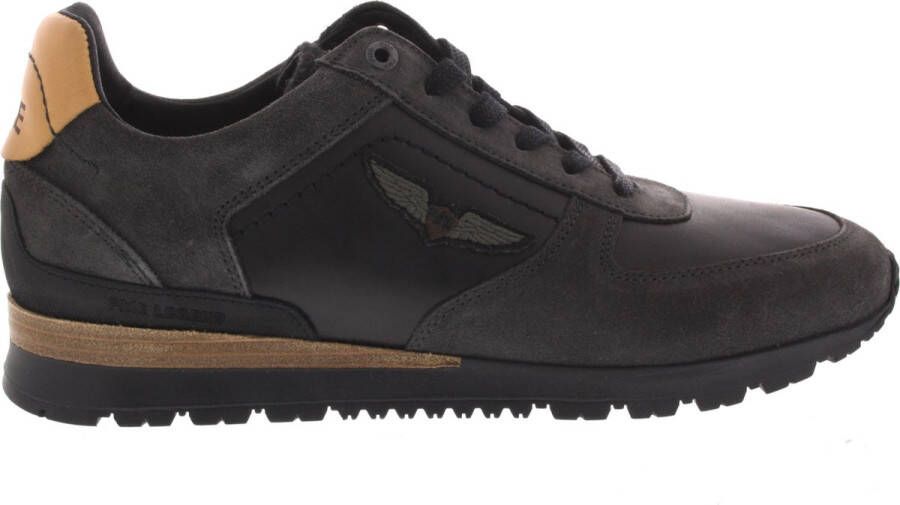 PME Legend Heren Sneakers Lockplate Black Zwart