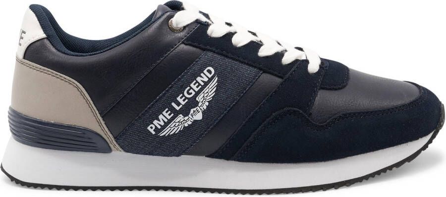 PME Legend Heren Sneakers Mach20 Navy Blauw